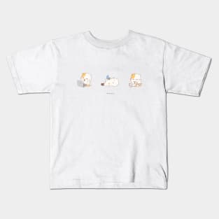 Working Muffin cat Kids T-Shirt